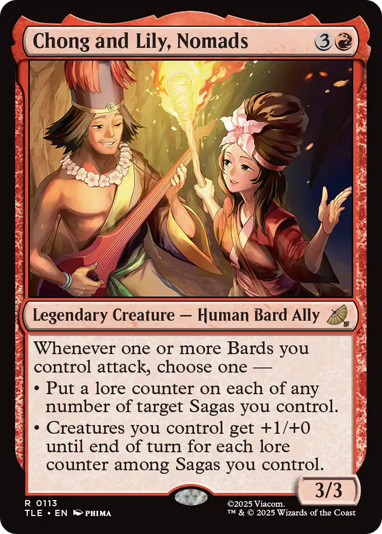 Chong and Lily, Nomads [Avatar: The Last Airbender: Eternal-Legal] | Tabernacle Games
