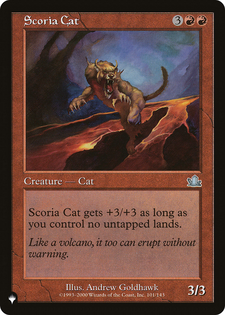 Scoria Cat [The List] | Tabernacle Games