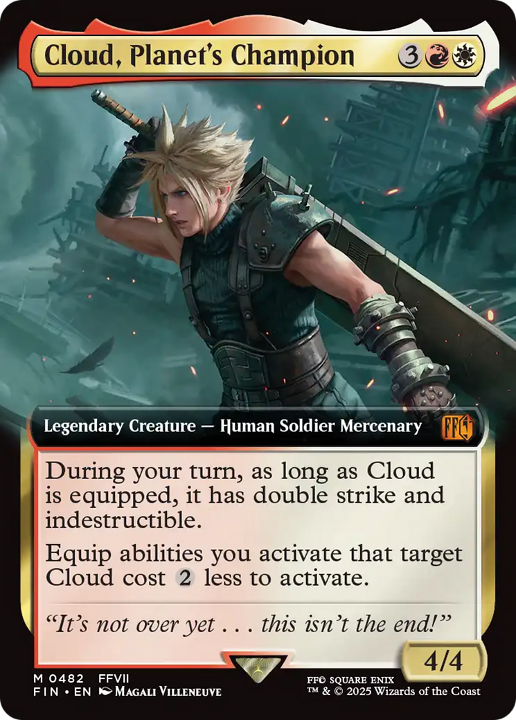 Cloud, Planet's Champion (Extended Art) [FINAL FANTASY] | Tabernacle Games