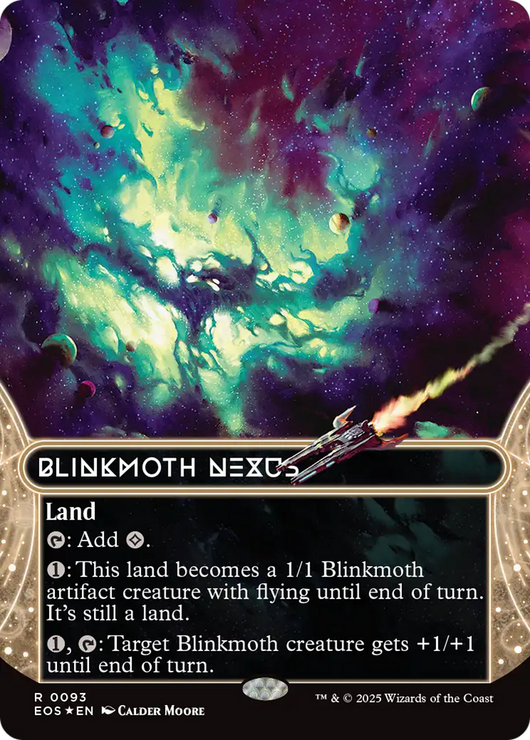 Blinkmoth Nexus (0093) (Borderless) (Galaxy Foil) [Edge of Eternities: Stellar Sights] | Tabernacle Games
