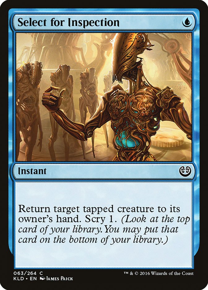 Select for Inspection [Kaladesh] | Tabernacle Games