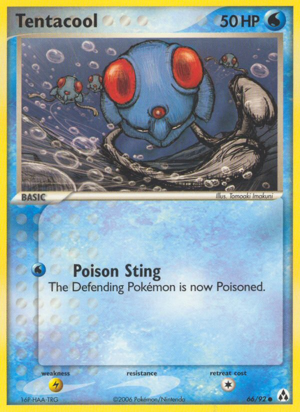 Tentacool (66/92) [EX: Legend Maker] | Tabernacle Games