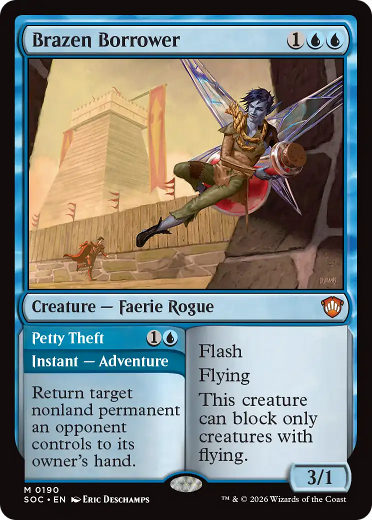 Brazen Borrower [Secrets of Strixhaven Commander] | Tabernacle Games