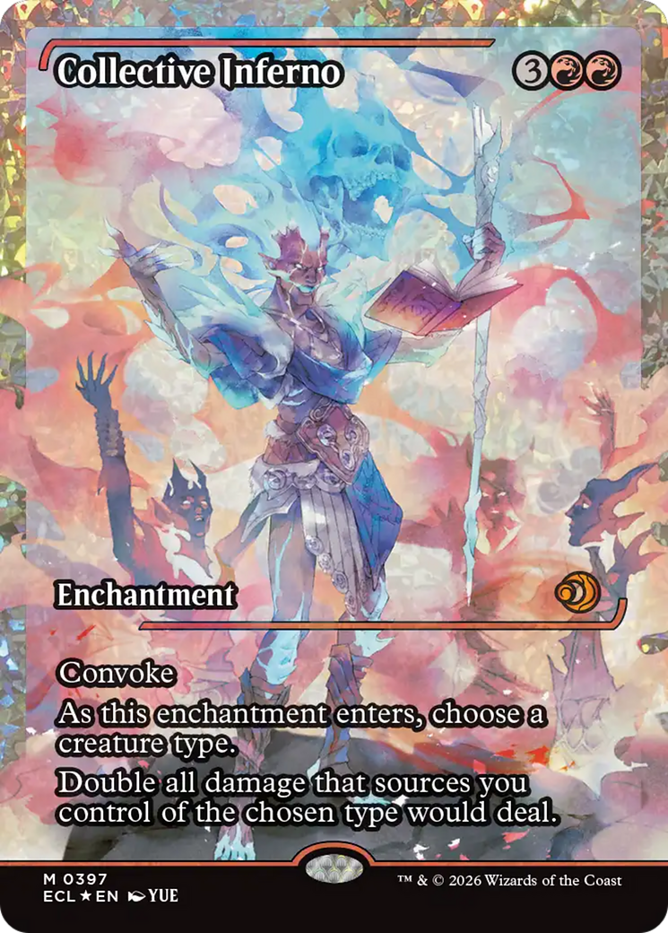 Collective Inferno (Showcase) (Fracture Foil) [Lorwyn Eclipsed] | Tabernacle Games