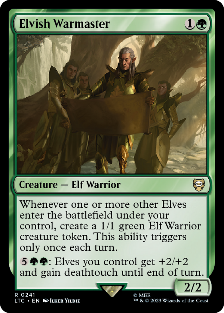 Elvish Warmaster [The Lord of the Rings: Tales of Middle-Earth Commander] | Tabernacle Games