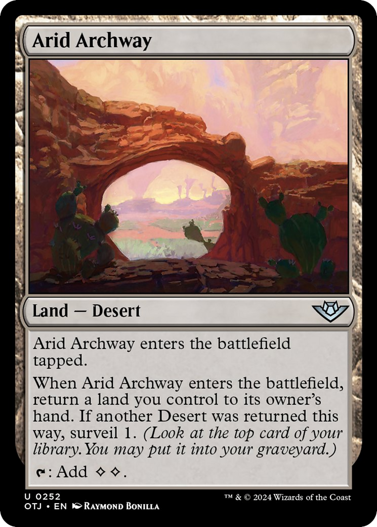 Arid Archway [Outlaws of Thunder Junction] | Tabernacle Games