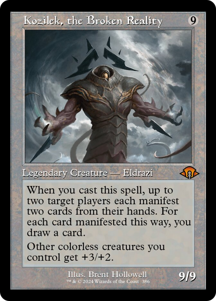 Kozilek, the Broken Reality (Retro) [Modern Horizons 3] | Tabernacle Games