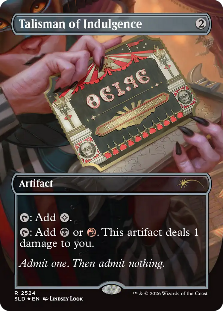 Talisman of Indulgence [Secret Lair Drop Series] | Tabernacle Games