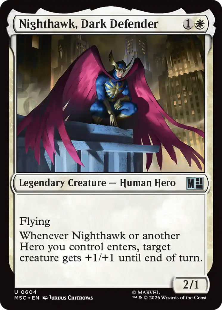 Nighthawk, Dark Defender [Marvel Super Heroes Commander] | Tabernacle Games