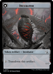 Incubator // Phyrexian (17) Double-Sided Token [March of the Machine Tokens] | Tabernacle Games