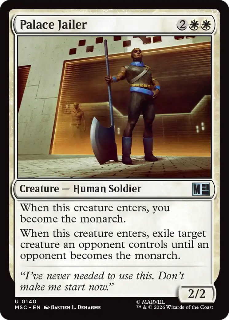 Palace Jailer [Marvel Super Heroes Commander] | Tabernacle Games