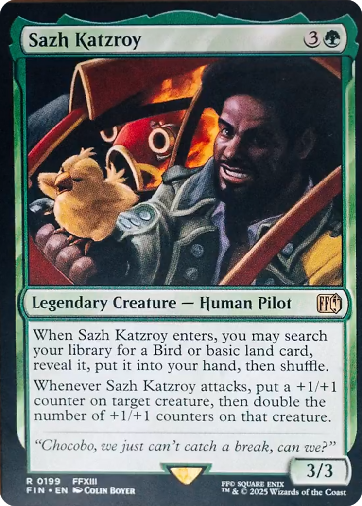 Sazh Katzroy [FINAL FANTASY] | Tabernacle Games