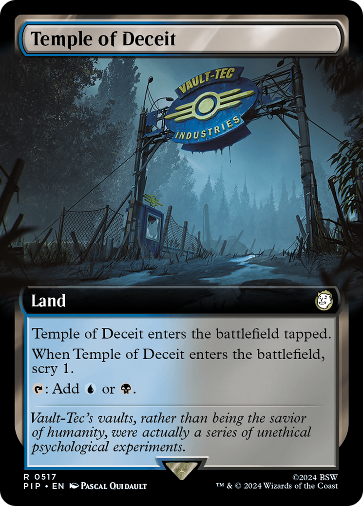 Temple of Deceit (Extended Art) [Fallout] | Tabernacle Games