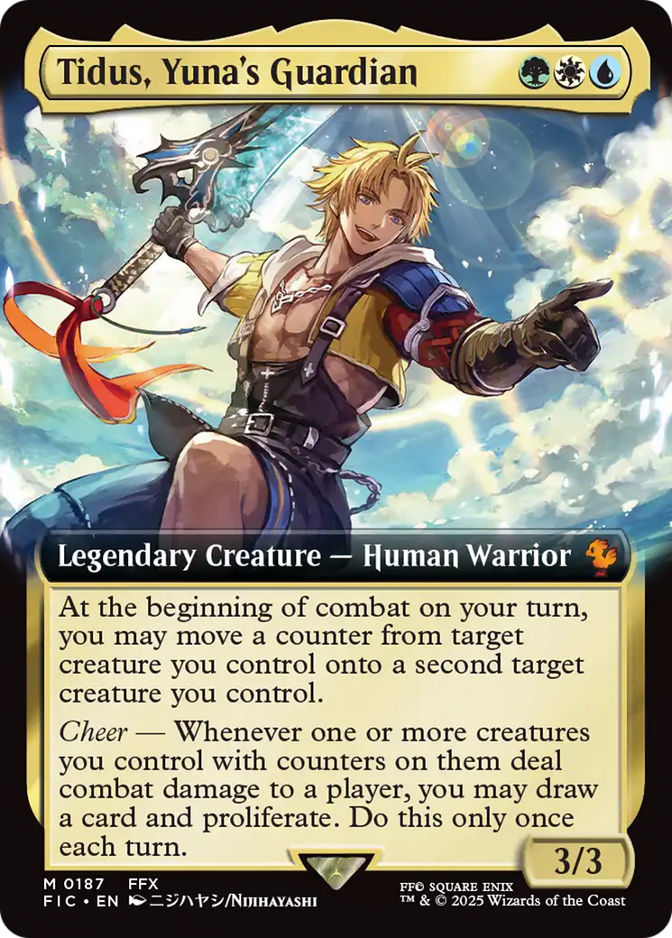 Tidus, Yuna's Guardian (Extended Art) [FINAL FANTASY Commander] | Tabernacle Games