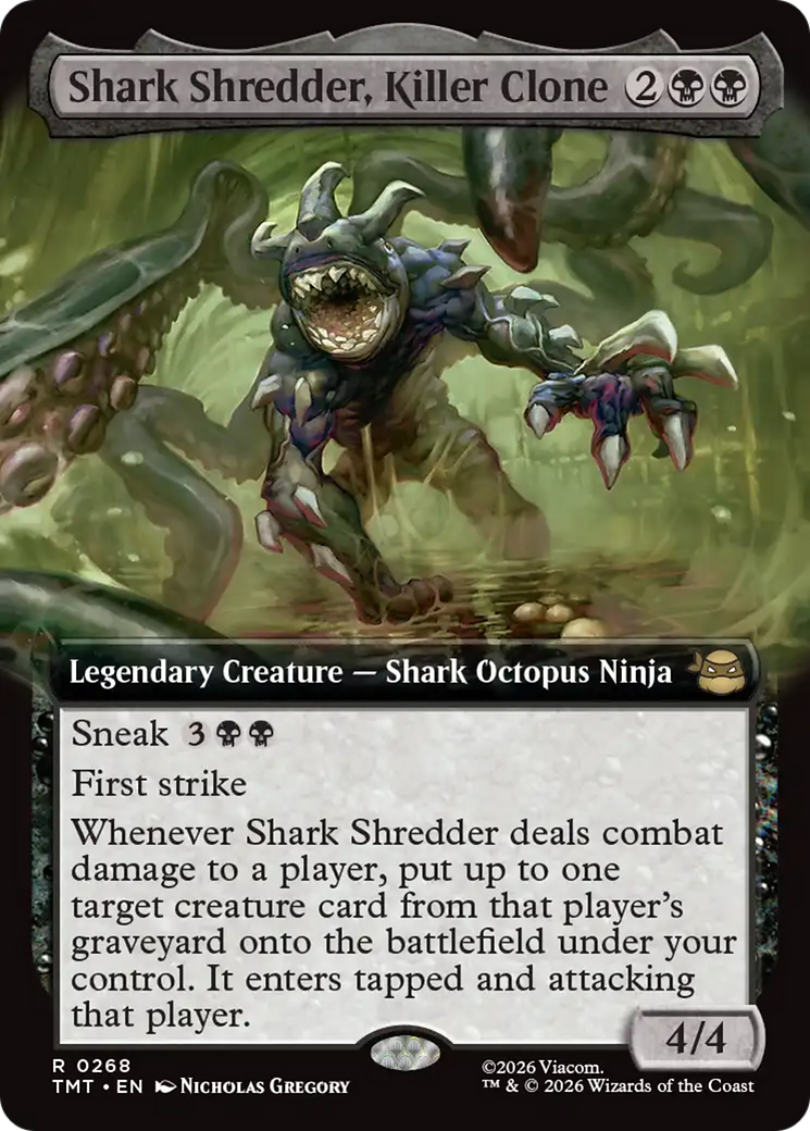 Shark Shredder, Killer Clone (Extended Art) [Teenage Mutant Ninja Turtles] | Tabernacle Games
