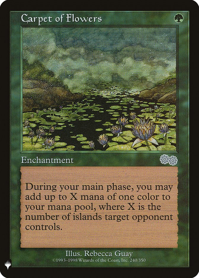 Carpet of Flowers [Mystery Booster] | Tabernacle Games
