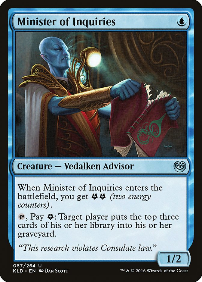 Minister of Inquiries [Kaladesh] | Tabernacle Games