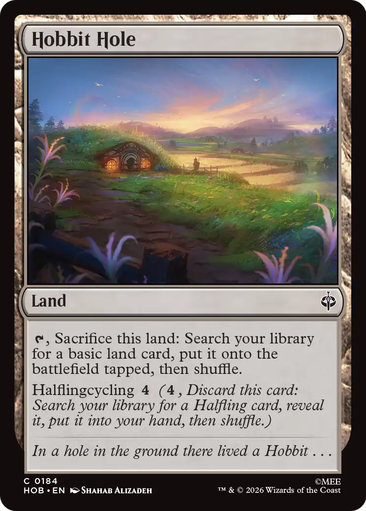 Hobbit Hole [The Hobbit] | Tabernacle Games