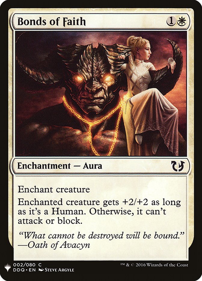 Bonds of Faith [Mystery Booster] | Tabernacle Games