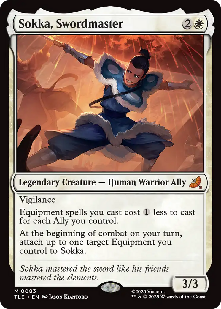 Sokka, Swordmaster [Avatar: The Last Airbender: Eternal-Legal] | Tabernacle Games