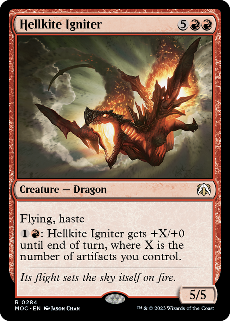 Hellkite Igniter [March of the Machine Commander] | Tabernacle Games