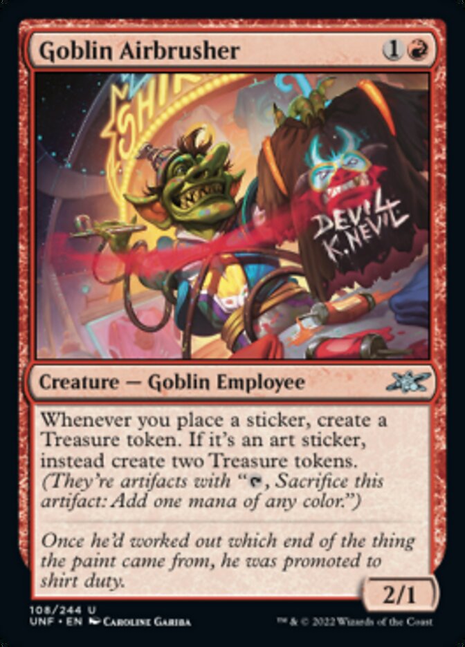 Goblin Airbrusher [Unfinity] | Tabernacle Games
