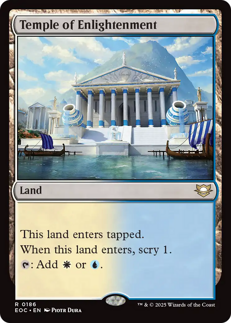 Temple of Enlightenment [Edge of Eternities Commander] | Tabernacle Games
