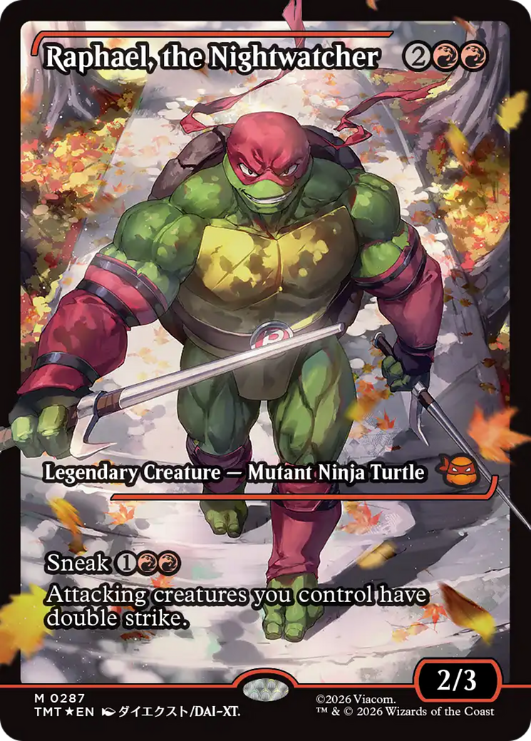 Raphael, the Nightwatcher (Showcase) [Teenage Mutant Ninja Turtles] | Tabernacle Games