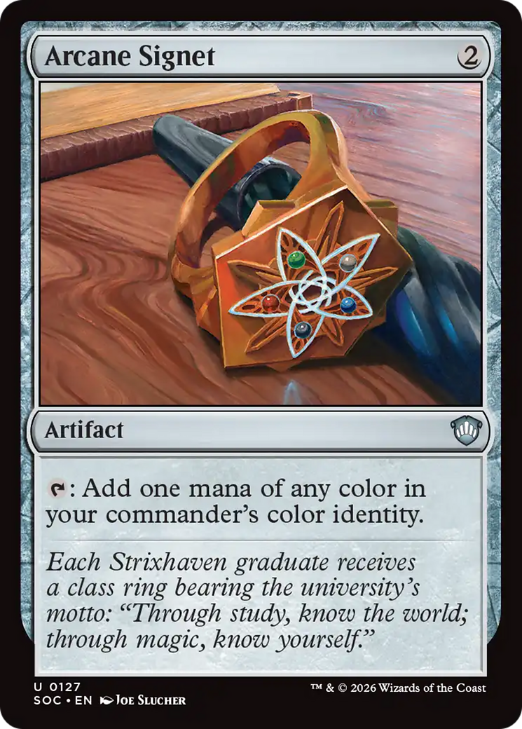 Arcane Signet [Secrets of Strixhaven Commander] | Tabernacle Games