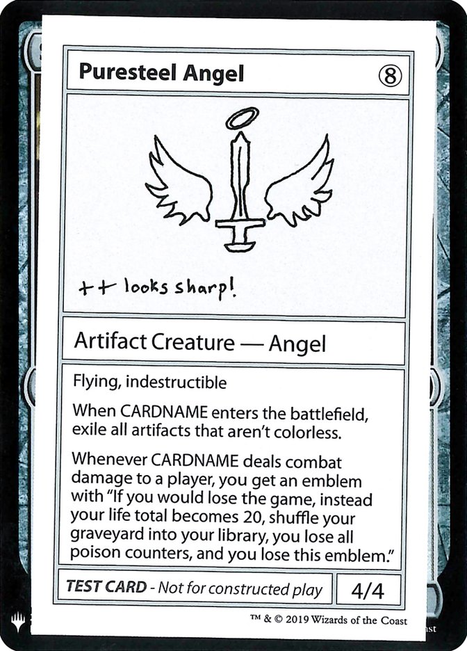 Puresteel Angel [Mystery Booster Playtest Cards] | Tabernacle Games
