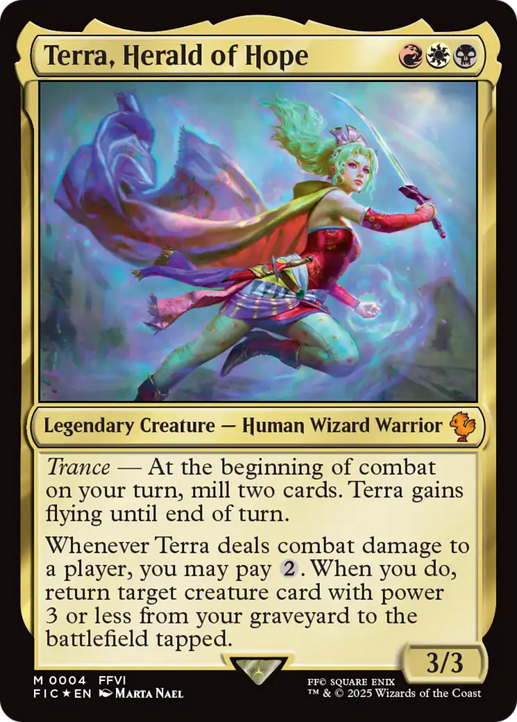 Terra, Herald of Hope [FINAL FANTASY Commander] | Tabernacle Games