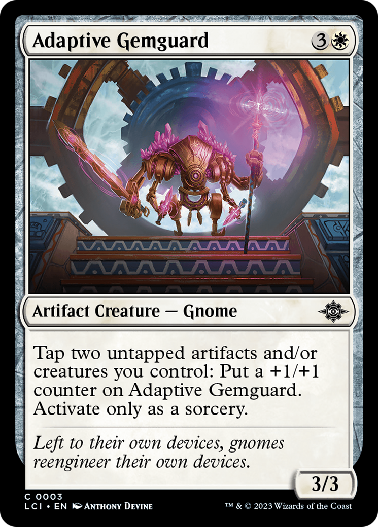 Adaptive Gemguard [The Lost Caverns of Ixalan] | Tabernacle Games