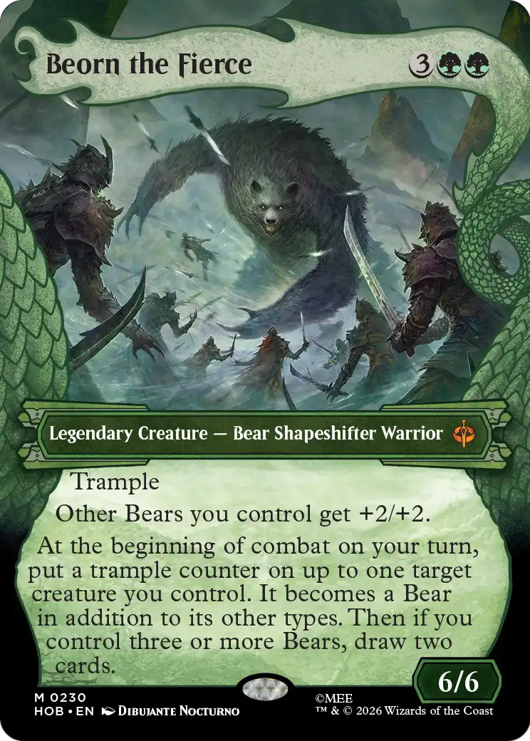 Beorn the Fierce (Showcase) [The Hobbit] | Tabernacle Games