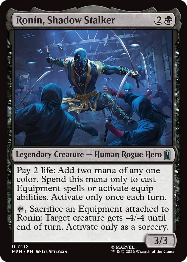 Ronin, Shadow Stalker [Marvel Super Heroes] | Tabernacle Games