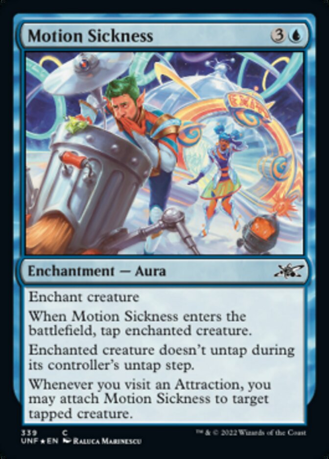 Motion Sickness (Galaxy Foil) [Unfinity] | Tabernacle Games