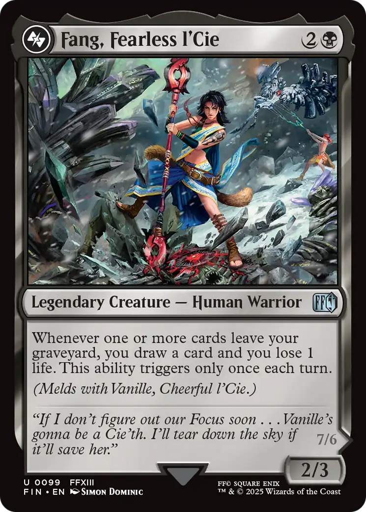 Fang, Fearless l'Cie [FINAL FANTASY] | Tabernacle Games