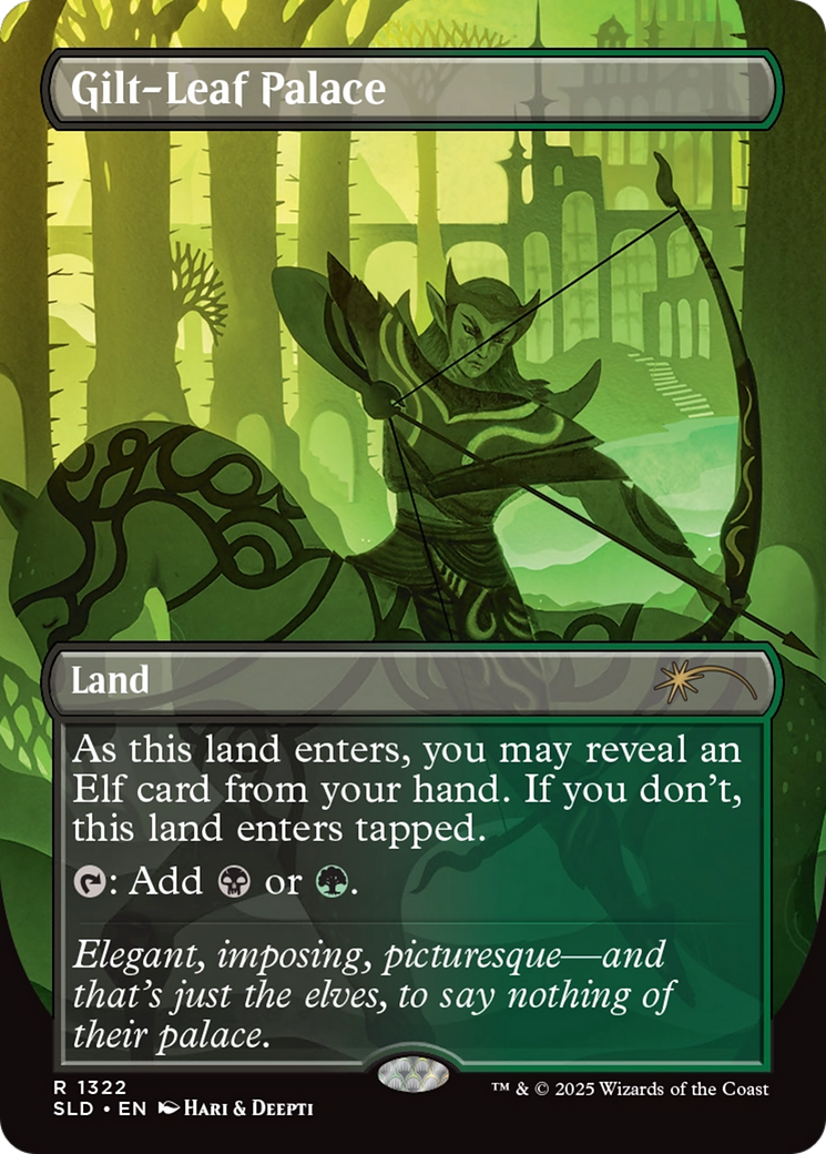 Gilt-Leaf Palace (Rainbow Foil) [Secret Lair Drop Series] | Tabernacle Games