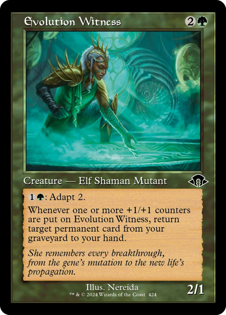 Evolution Witness (Retro) [Modern Horizons 3] | Tabernacle Games