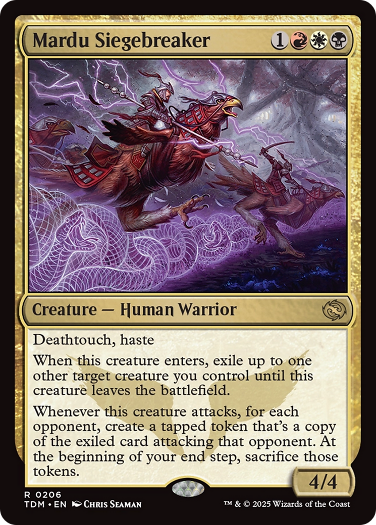 Mardu Siegebreaker [Tarkir: Dragonstorm] | Tabernacle Games