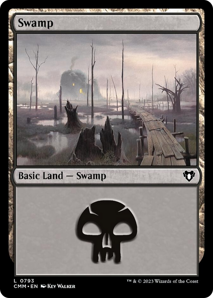 Swamp (793) [Commander Masters] | Tabernacle Games