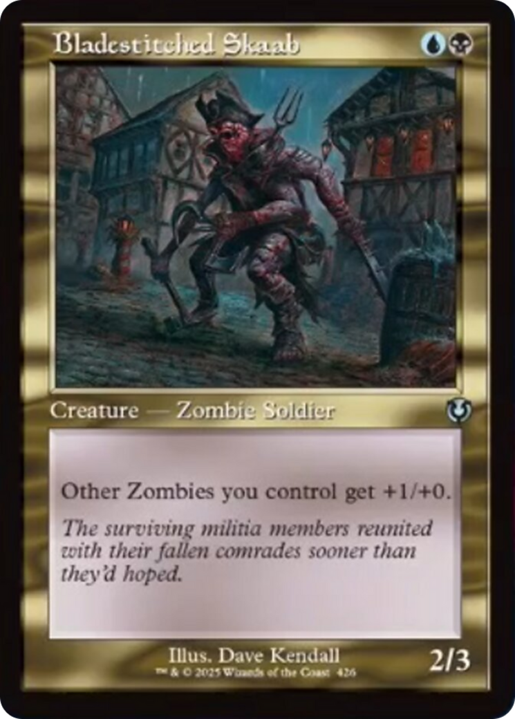 Bladestitched Skaab (Retro Frame) [Innistrad Remastered] | Tabernacle Games