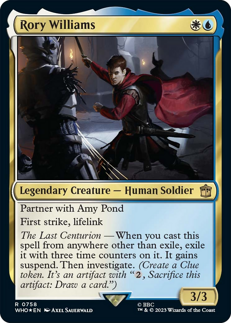 Rory Williams (Surge Foil) [Doctor Who] | Tabernacle Games