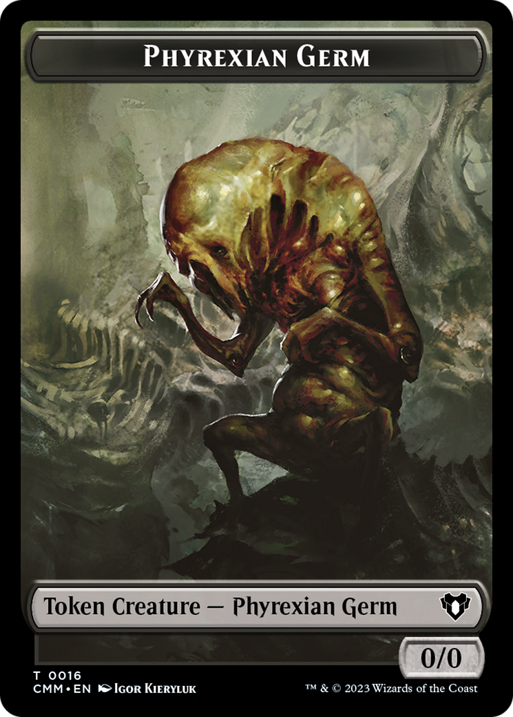 Phyrexian Germ Token [Commander Masters Tokens] | Tabernacle Games