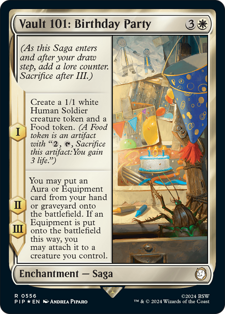 Vault 101: Birthday Party (Surge Foil) [Fallout] | Tabernacle Games