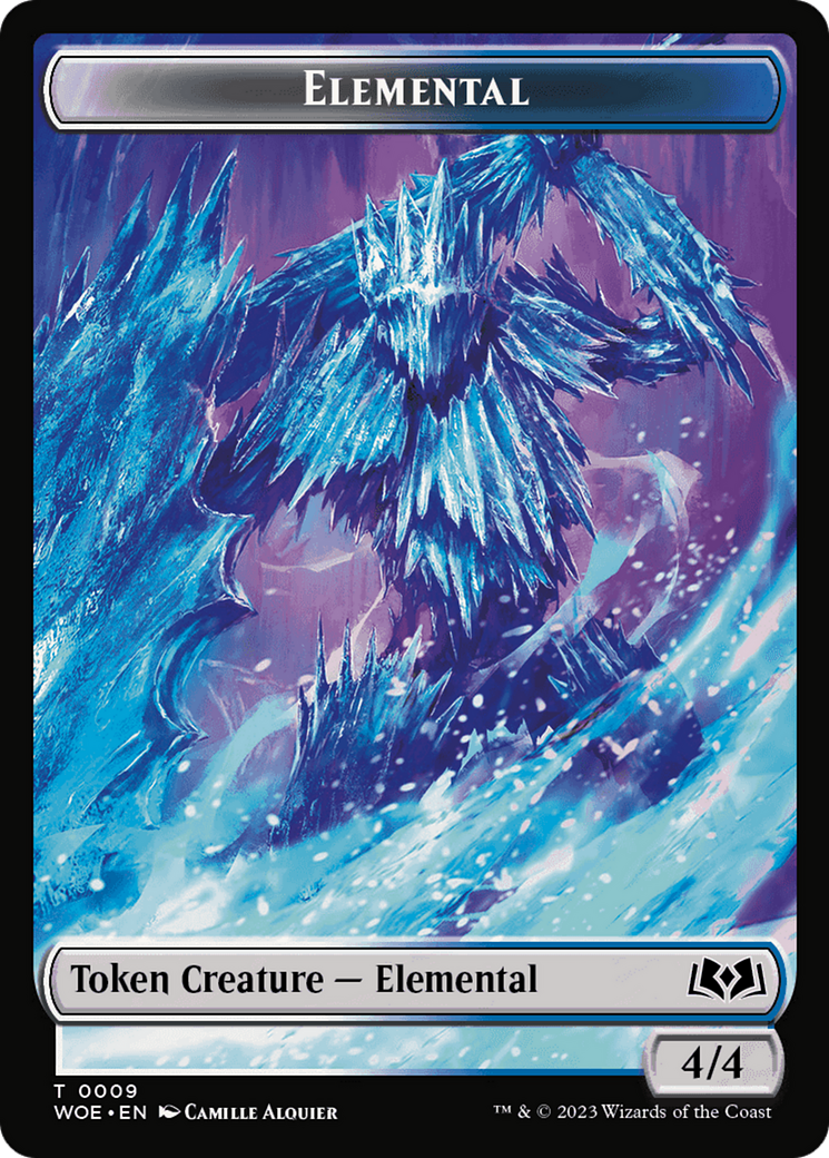 Elemental Token [Wilds of Eldraine Tokens] | Tabernacle Games