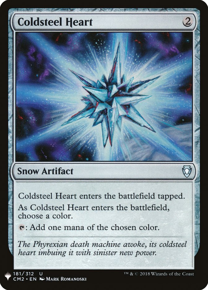 Coldsteel Heart [Mystery Booster] | Tabernacle Games