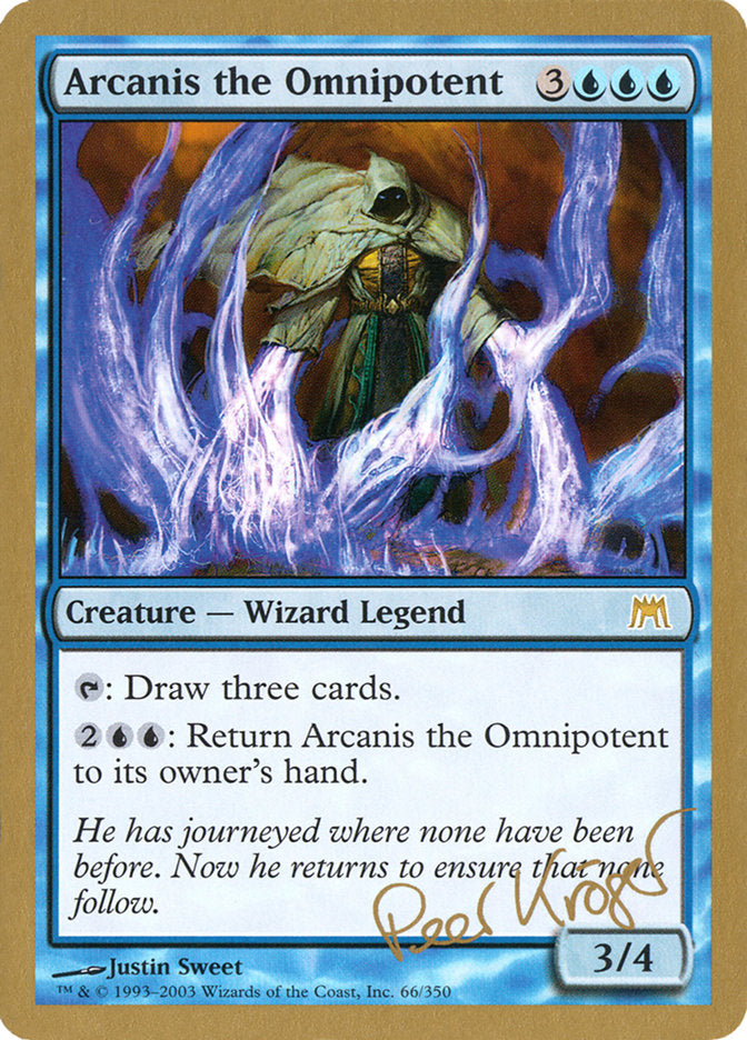 Arcanis the Omnipotent (Peer Kroger) [World Championship Decks 2003] | Tabernacle Games