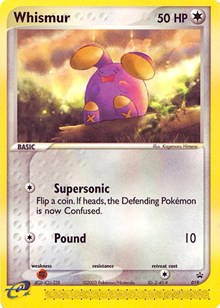Whismur (019) (Cosmos Holo) [Nintendo: Black Star Promos] | Tabernacle Games