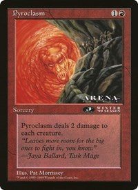 Pyroclasm (Oversized) [Oversize Cards] | Tabernacle Games