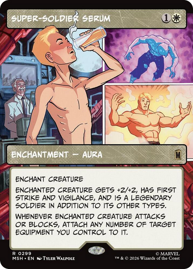 Super-Soldier Serum (Borderless) [Marvel Super Heroes] | Tabernacle Games